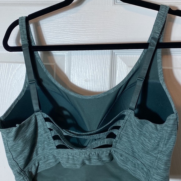 Victoria’s Secret Sport Bra Lightweight Size 38DDD Heather Green - Picture 9 of 13